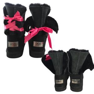 UGG Bailey Novelty Bow Boots Size 7
